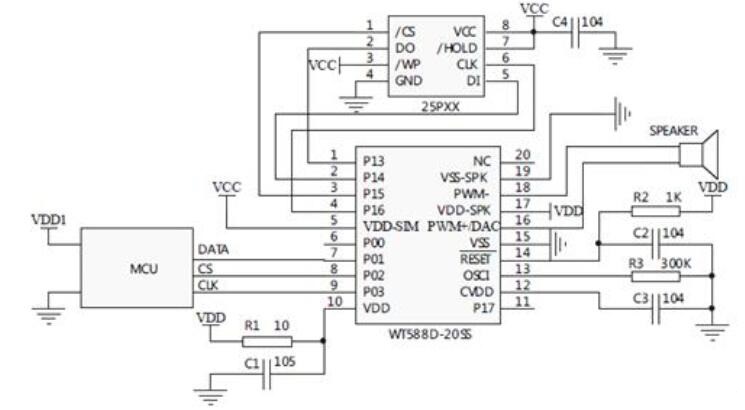 語音芯片電路圖 語音芯片電路圖